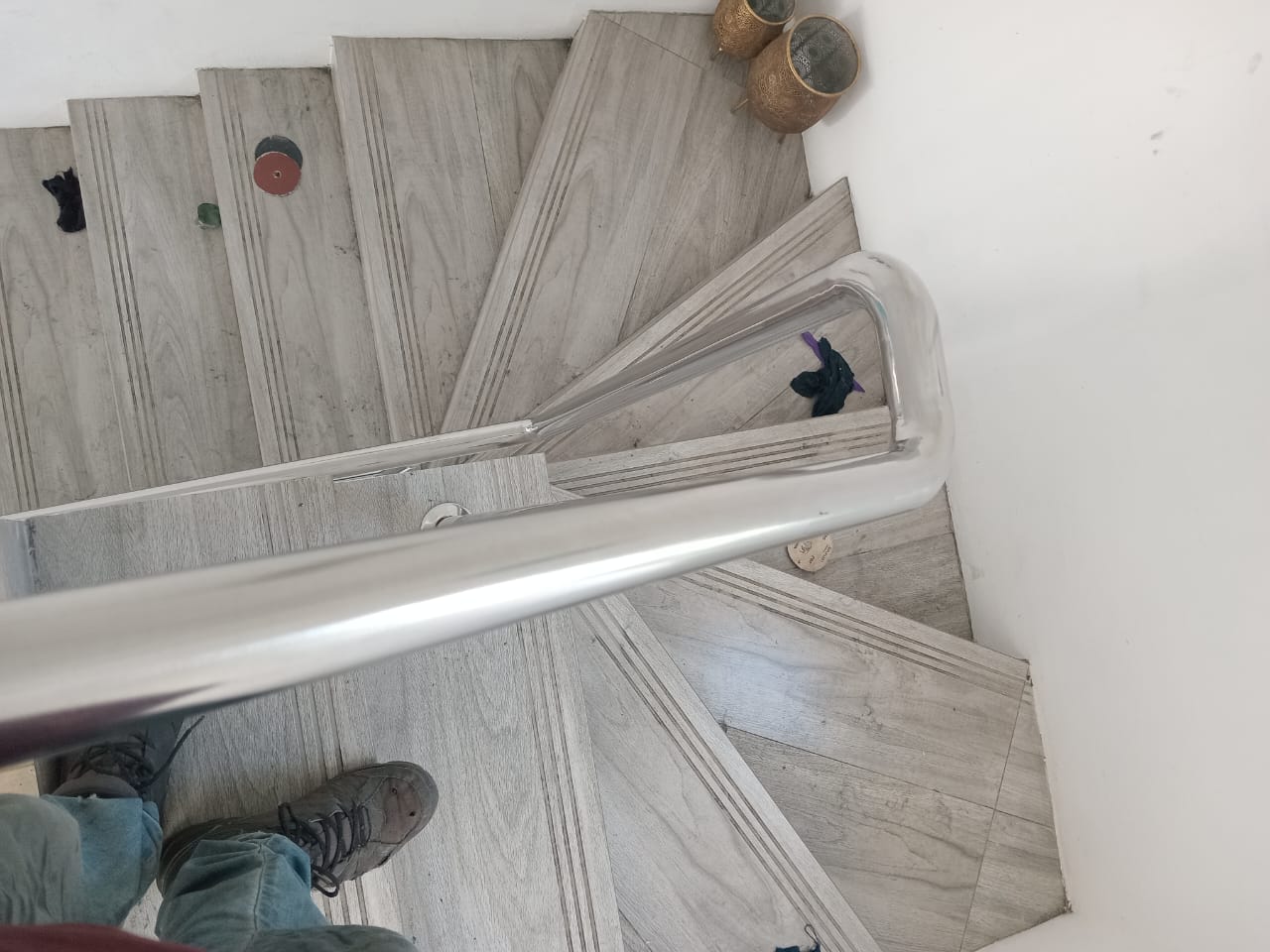 Stainless steel railing installation in Mauritius